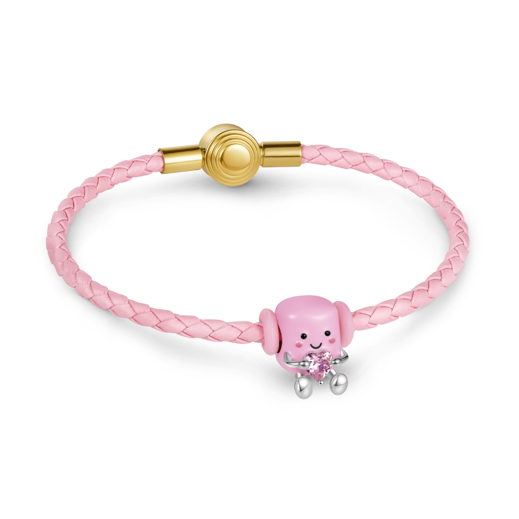 Pink Snap Basic Bracelet image number 1