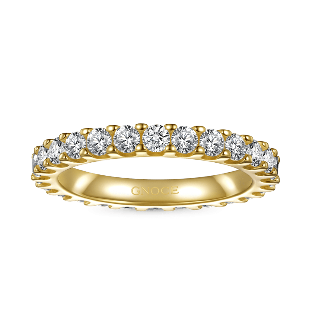 14k/10k Gold Eternity Ring image number 0