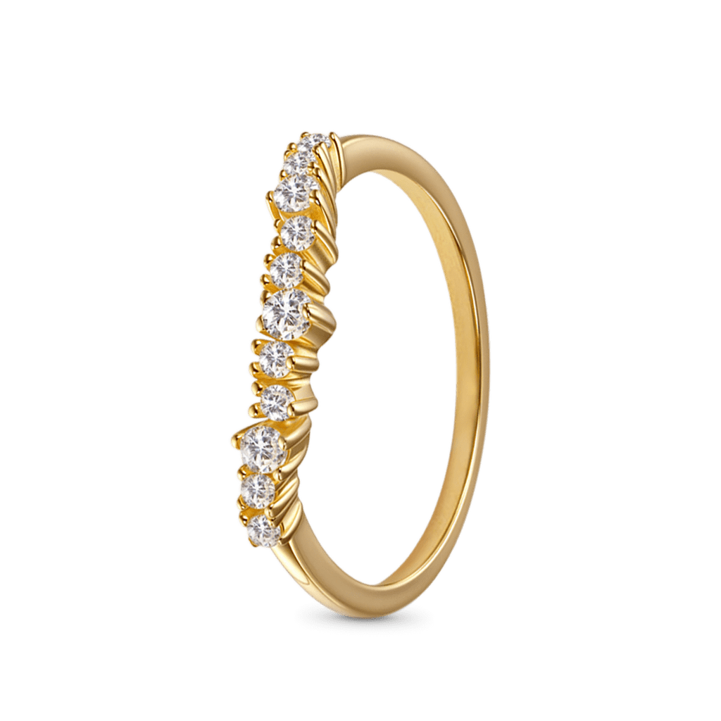 14k/10k Gold Cluster Ring image number 1