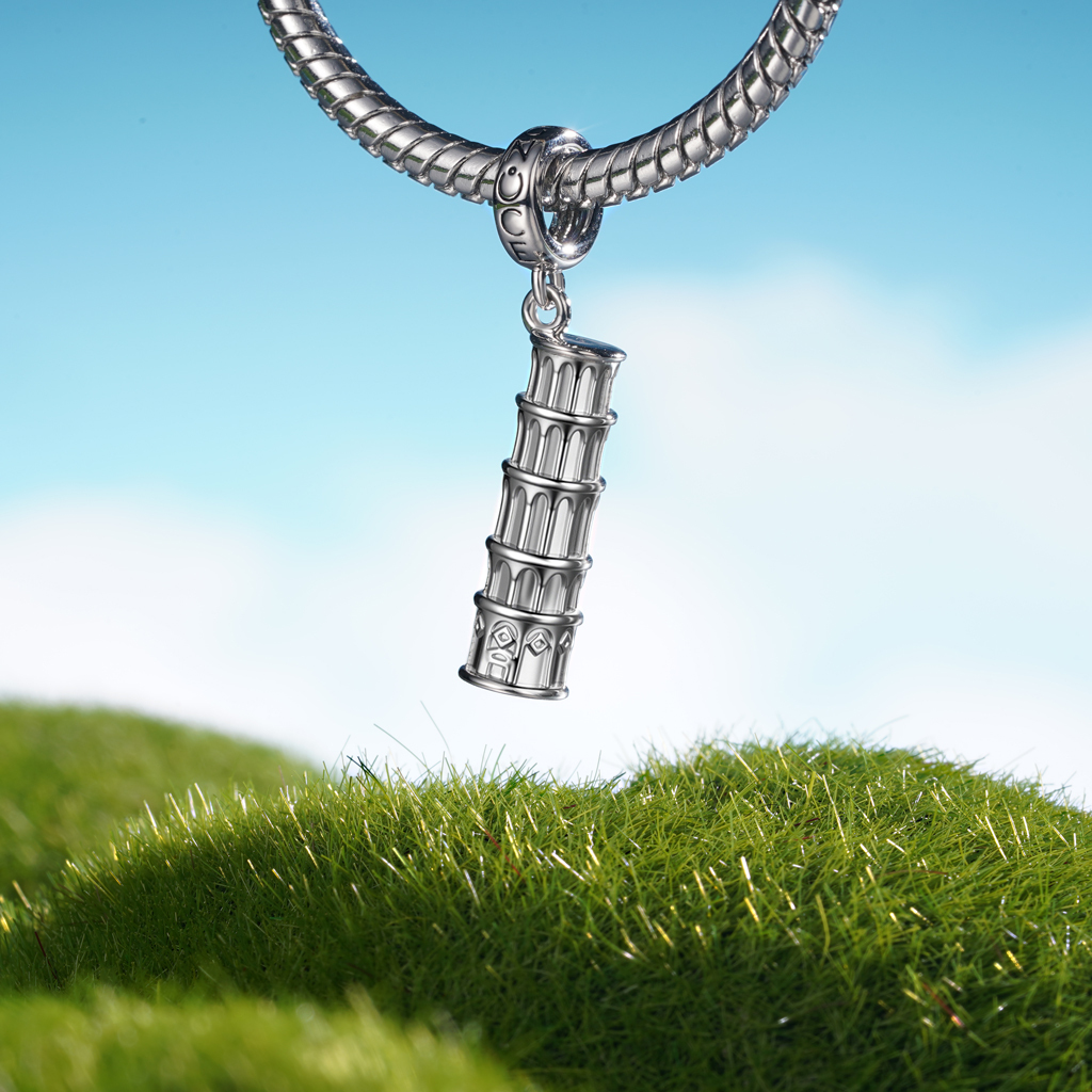 Leaning Tower of Pisa Pendant image number 2