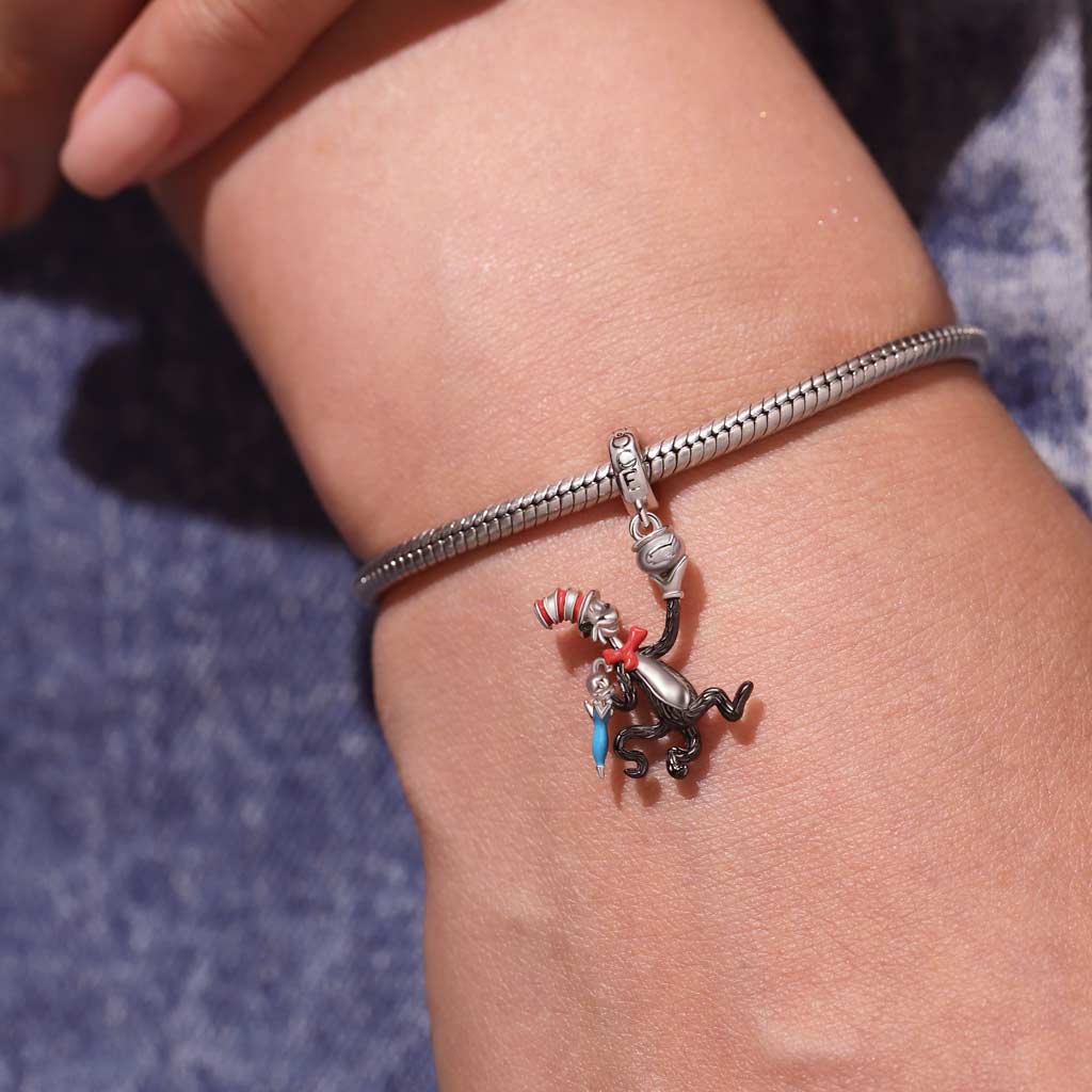 Cat with Umbrella Fishbowl Pendant image number 5