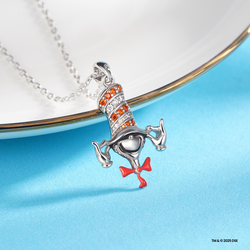The Cat in the Hat Necklace image number 3