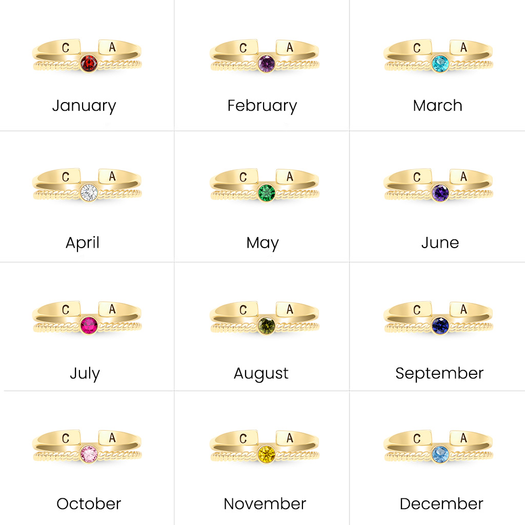 Initial Personalized Rings image number 3