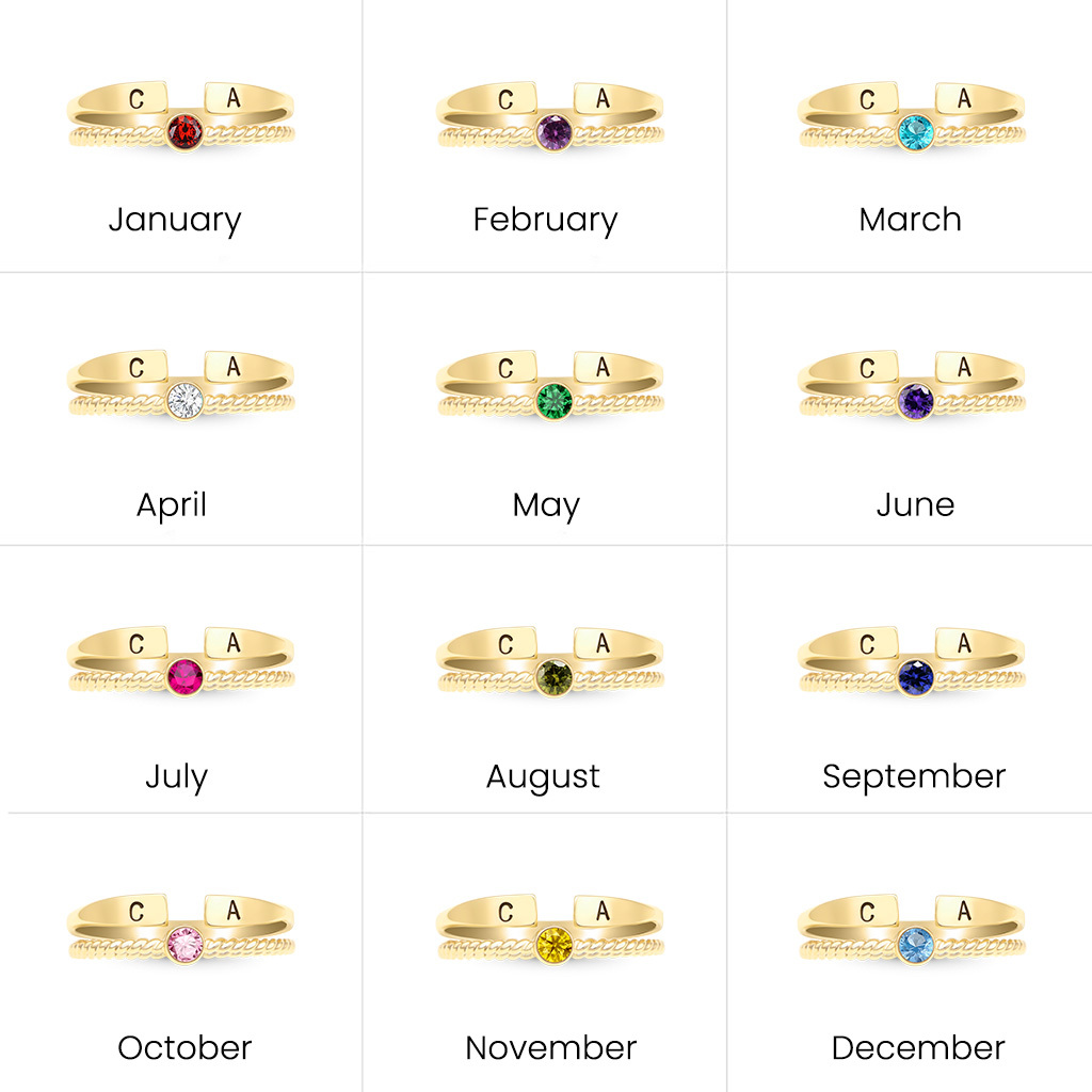 Initial Personalized Rings image number 3