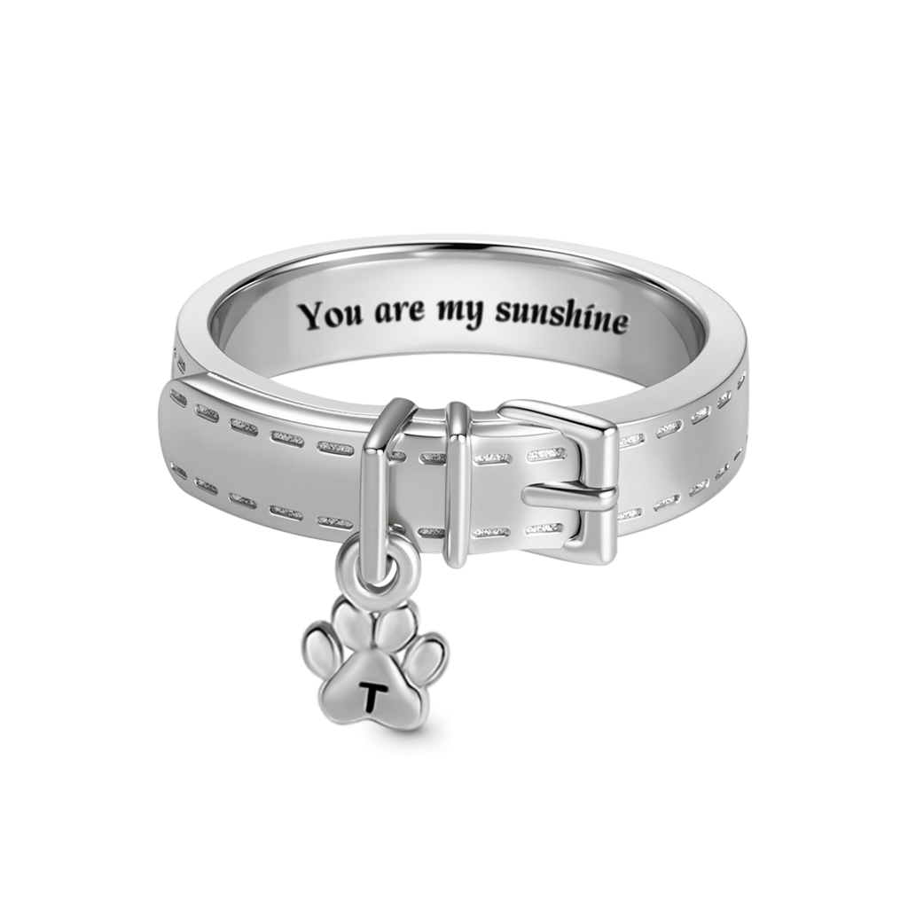 Personalized Pet Collar Ring image number 2
