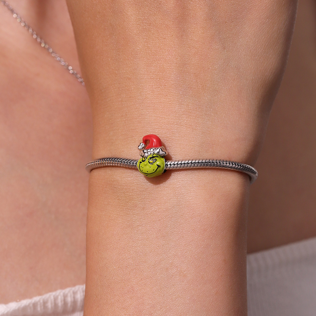 Grinch Head Charm image number 4