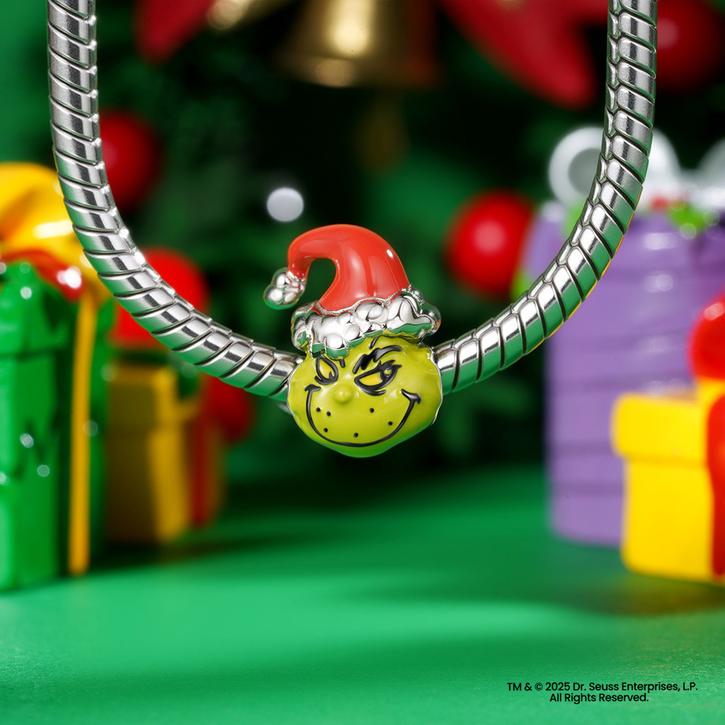 Grinch Head Charm image number 2