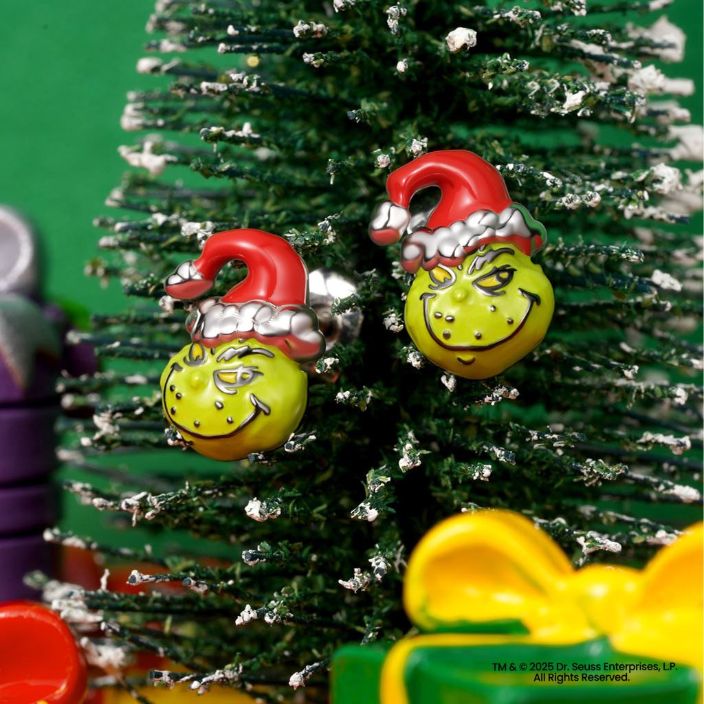 Grinch Stud Earrings image number 3