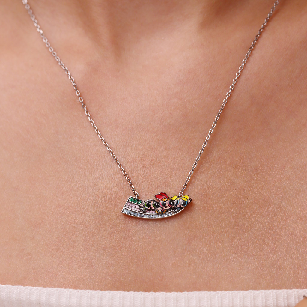 The Powerpuff Girls Necklace image number 4
