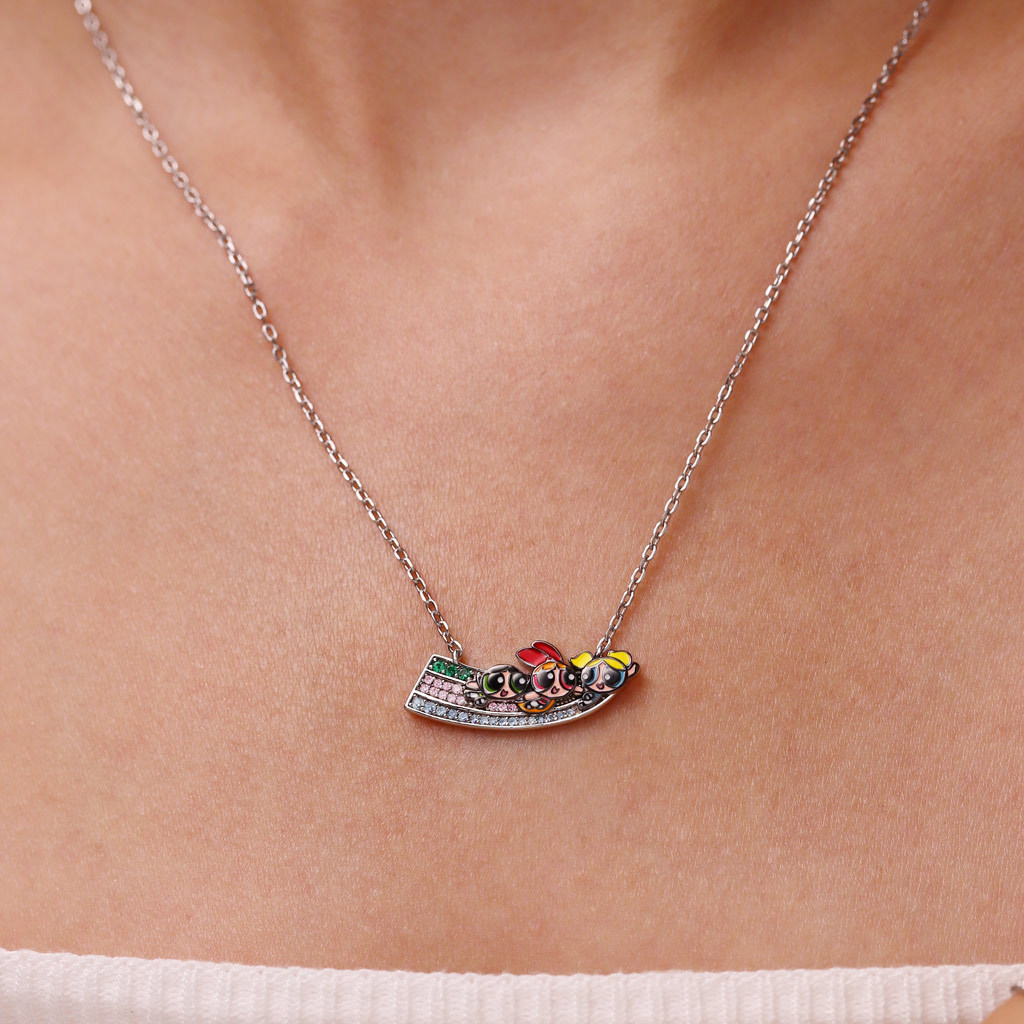 The Powerpuff Girls Necklace image number 4