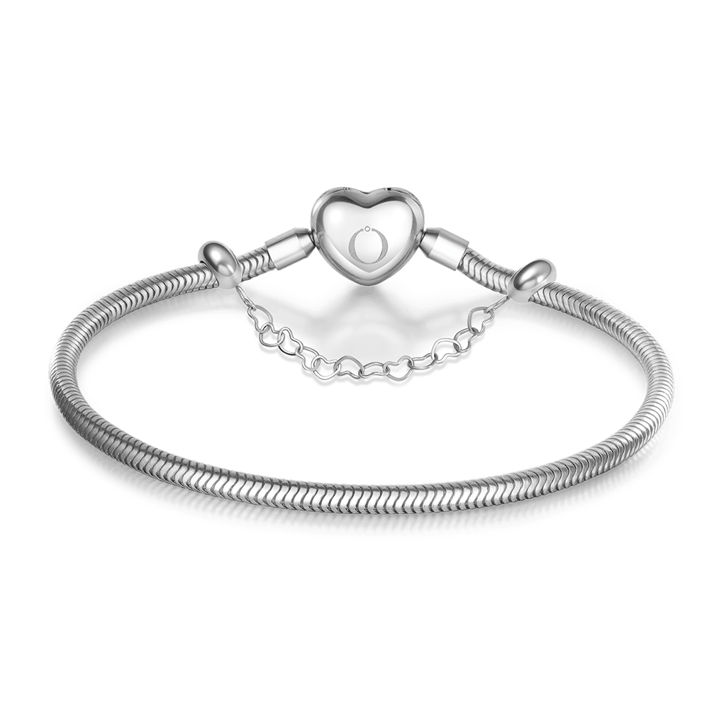 Metal Bracelet with Safety Chain image number 0