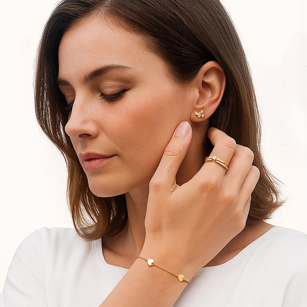 14k/10k Gold Cuff Claw Ring image number 2