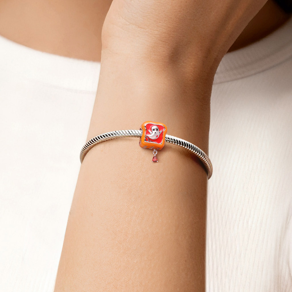 Ghost Toast Charm image number 1