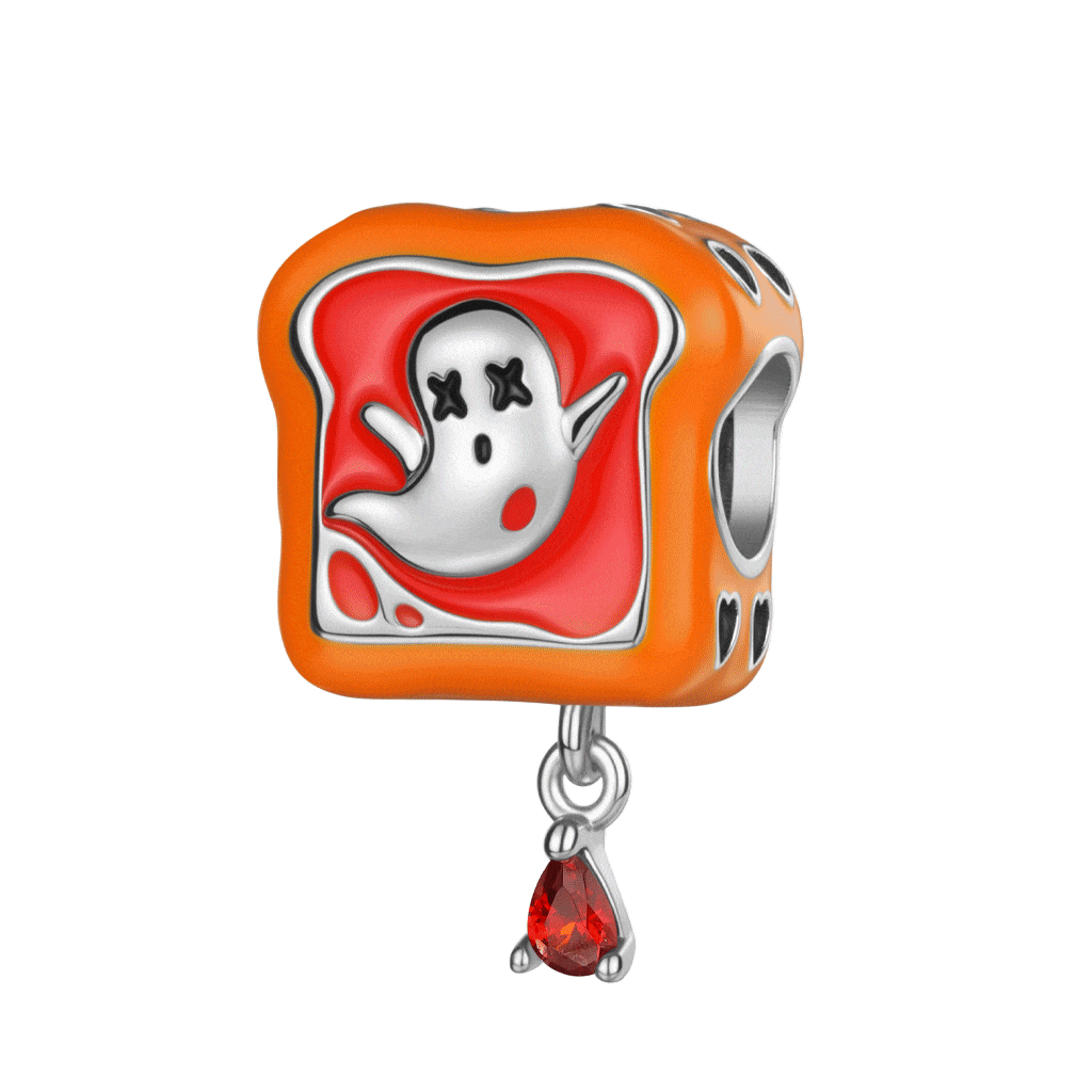 Ghost Toast Charm image number 0