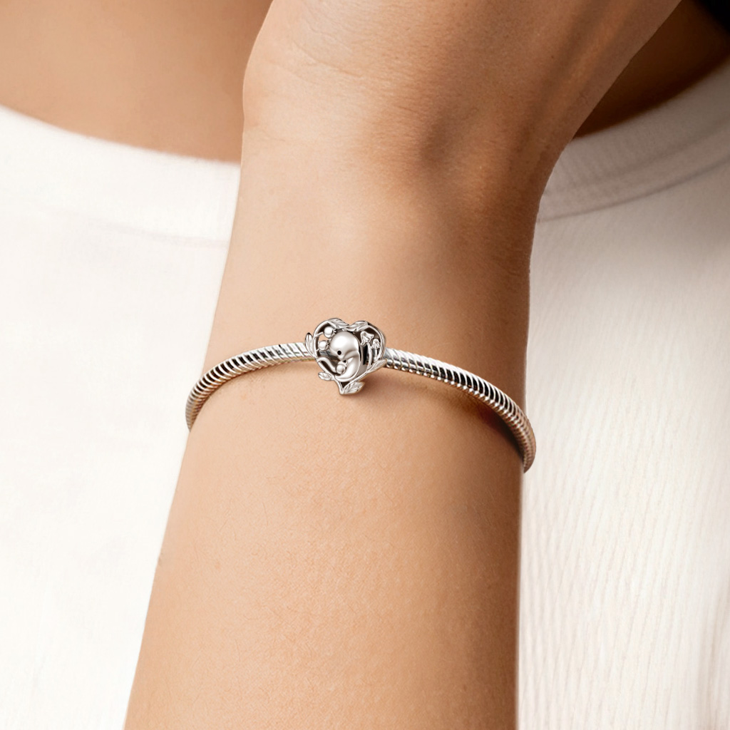 Embryo Engravable Charm image number 1