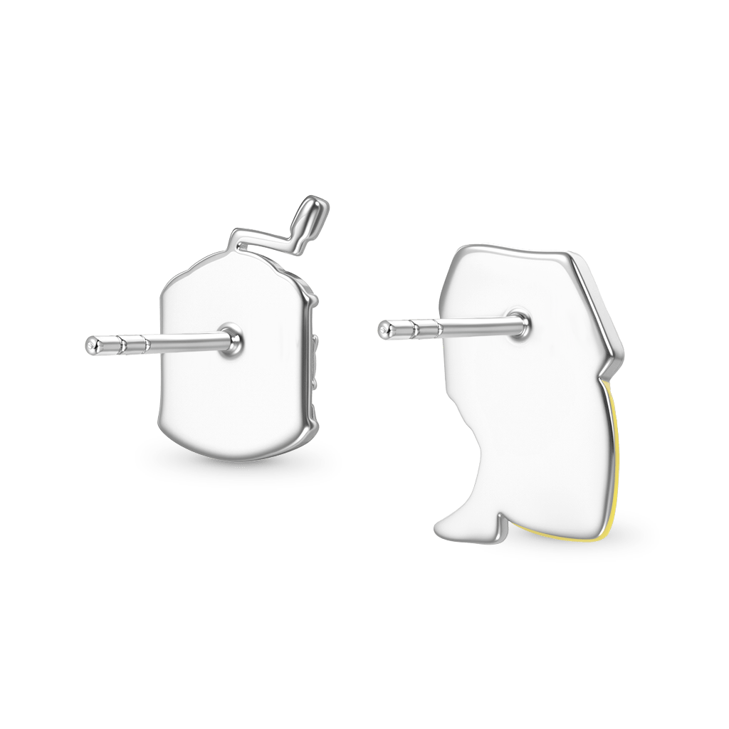 Six Musicbox Stud Earrings image number 1