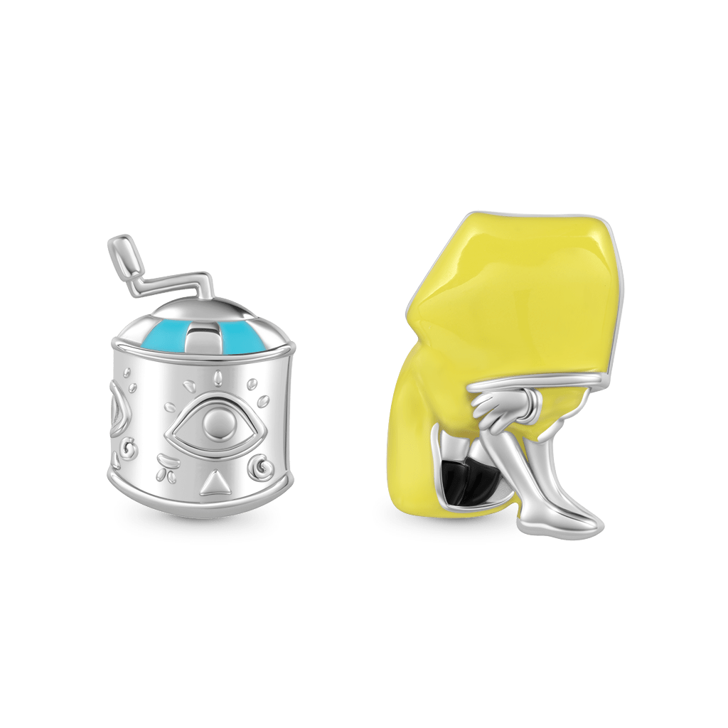 Six Musicbox Stud Earrings image number 0