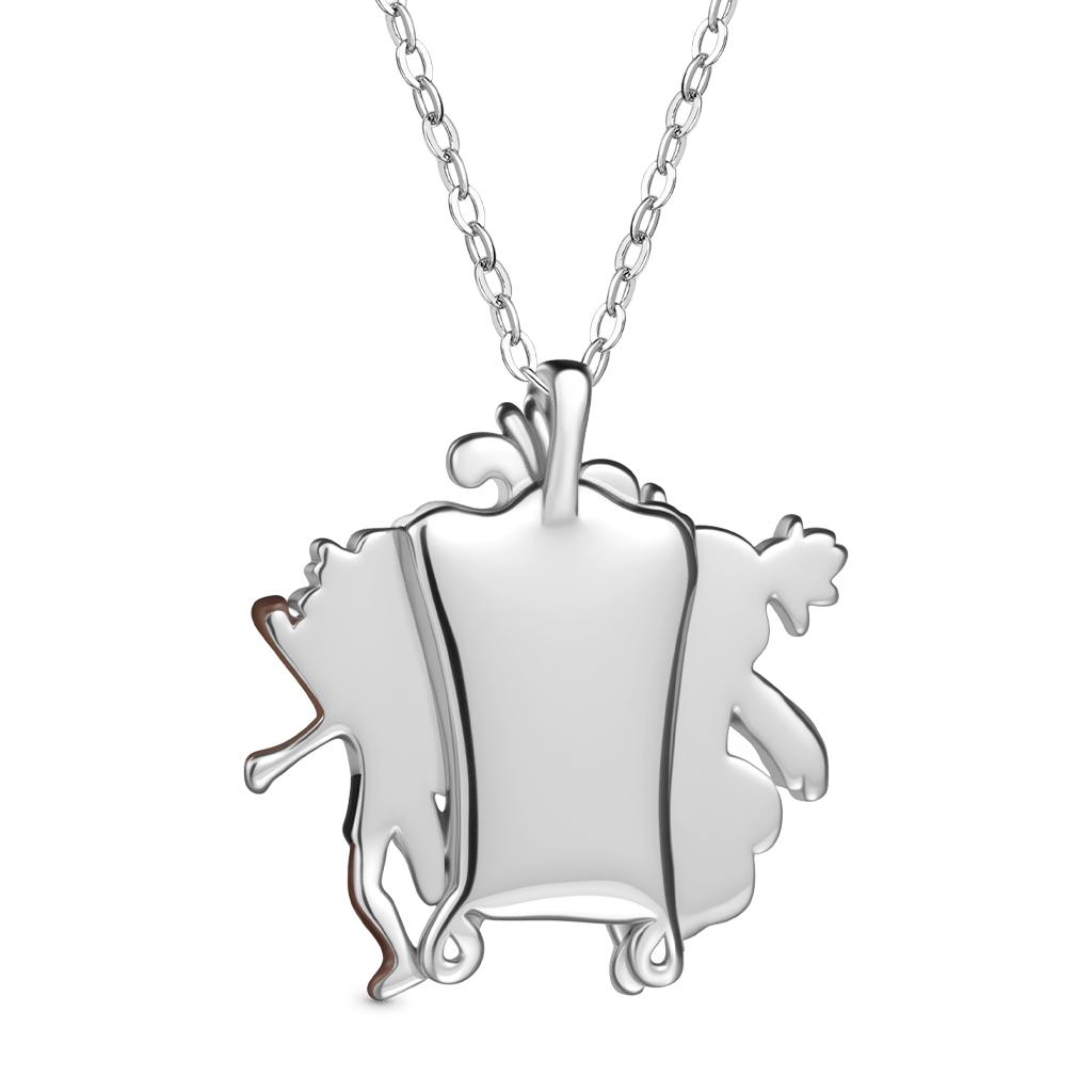 Badge Mirror Necklace image number 2