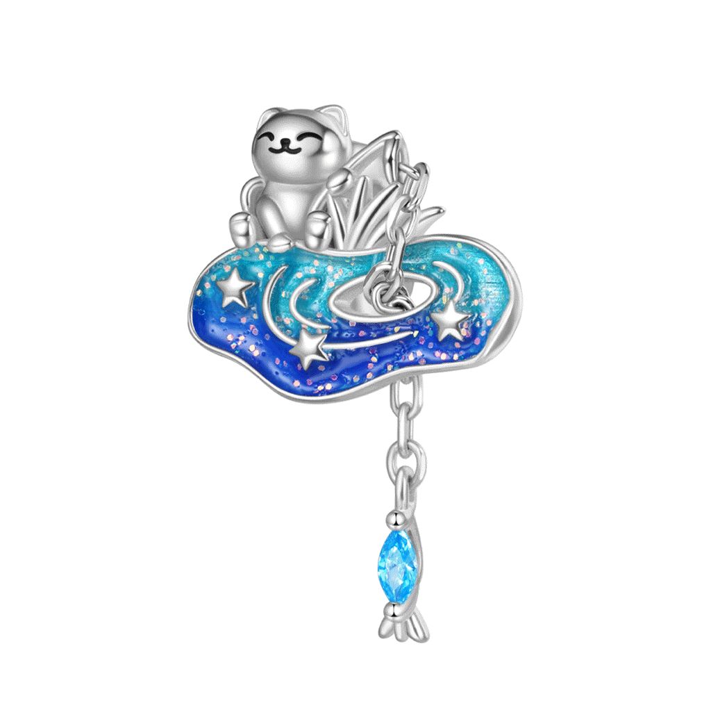 Cat Fishing Charm image number 0