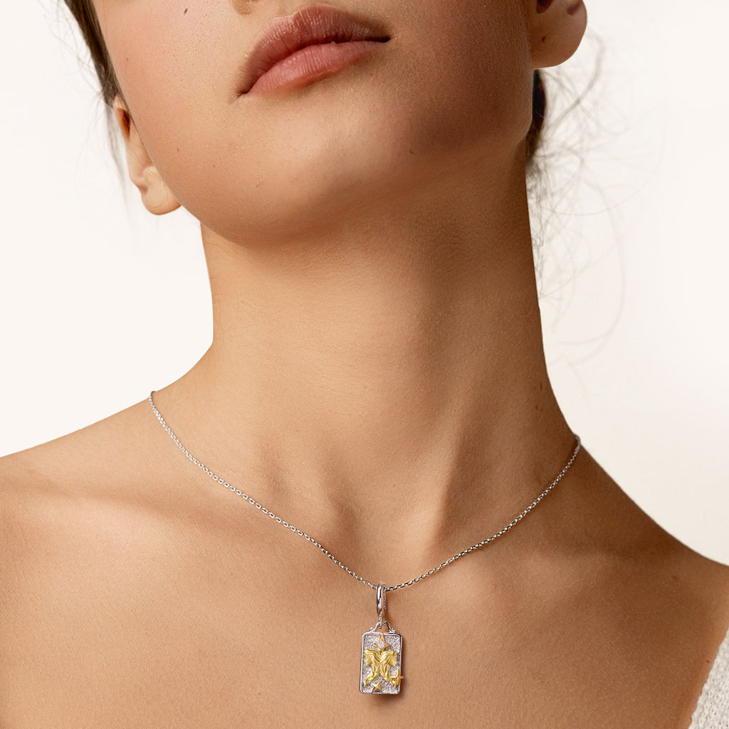 Constellation Gemini Pendant image number 3
