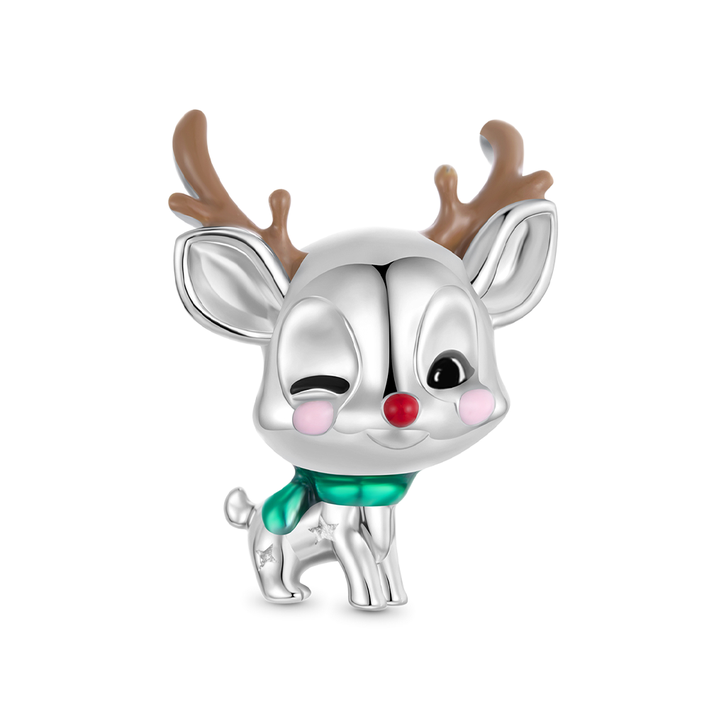 Christmas Elk Charm image number 0