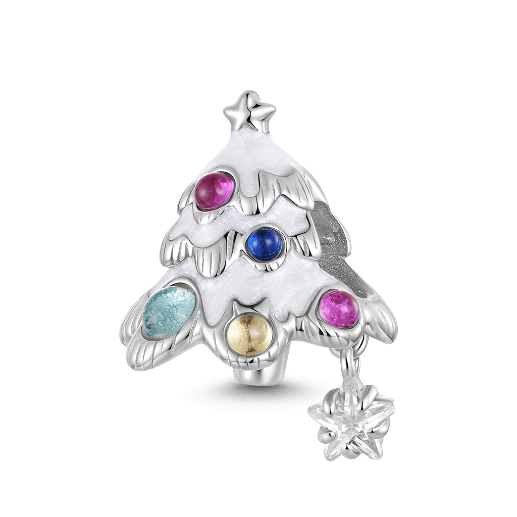 Snow Christmas Tree Charm image number 0