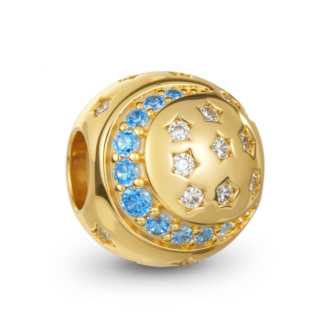 Starry Moon Star Charm image number 4