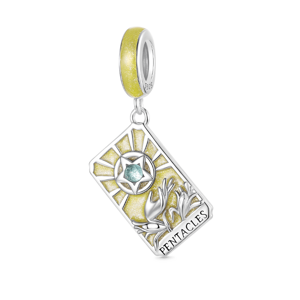 Tarot Star Coin Pendant image number 0