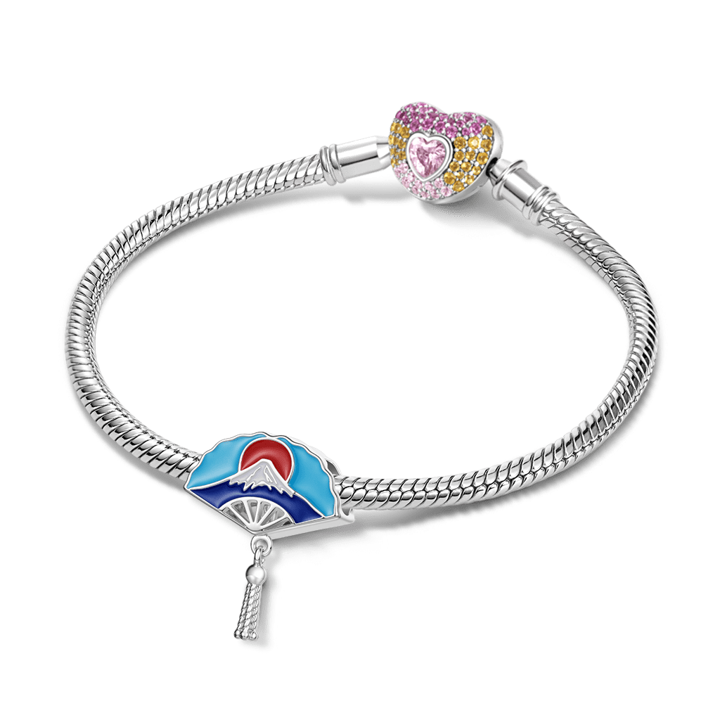 Mount Fuji Fan Charm image number 2