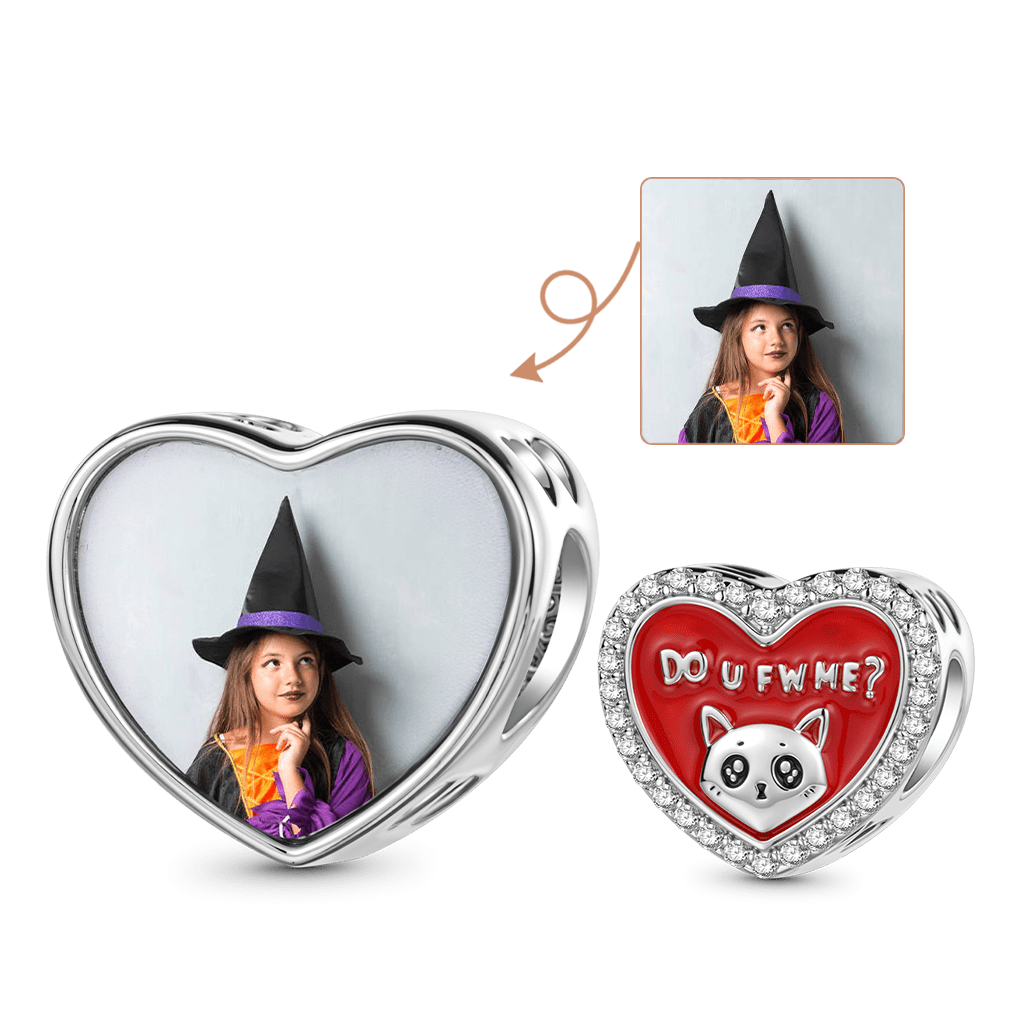 Cat Lover Photo Charm image number 0