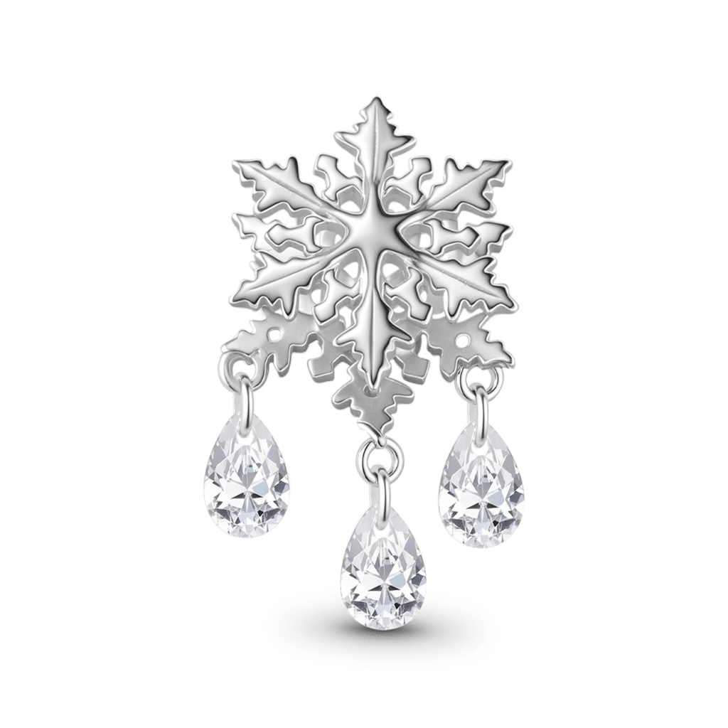 Blue Snowflakes Charm image number 4