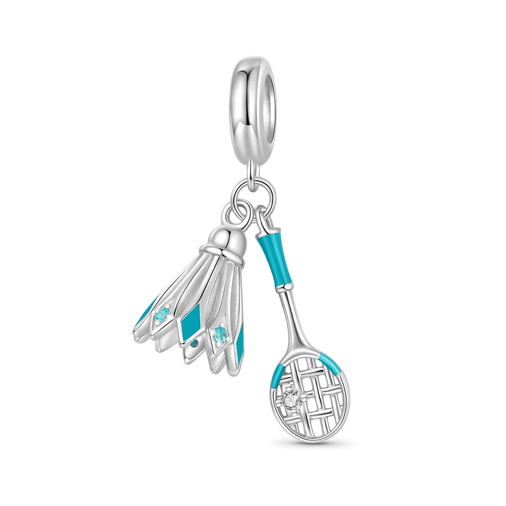 Shuttlecock & Racket Pendant image number 0