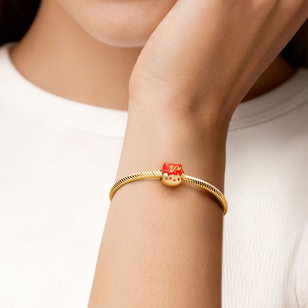 Cat Takoyaki Charm image number 1