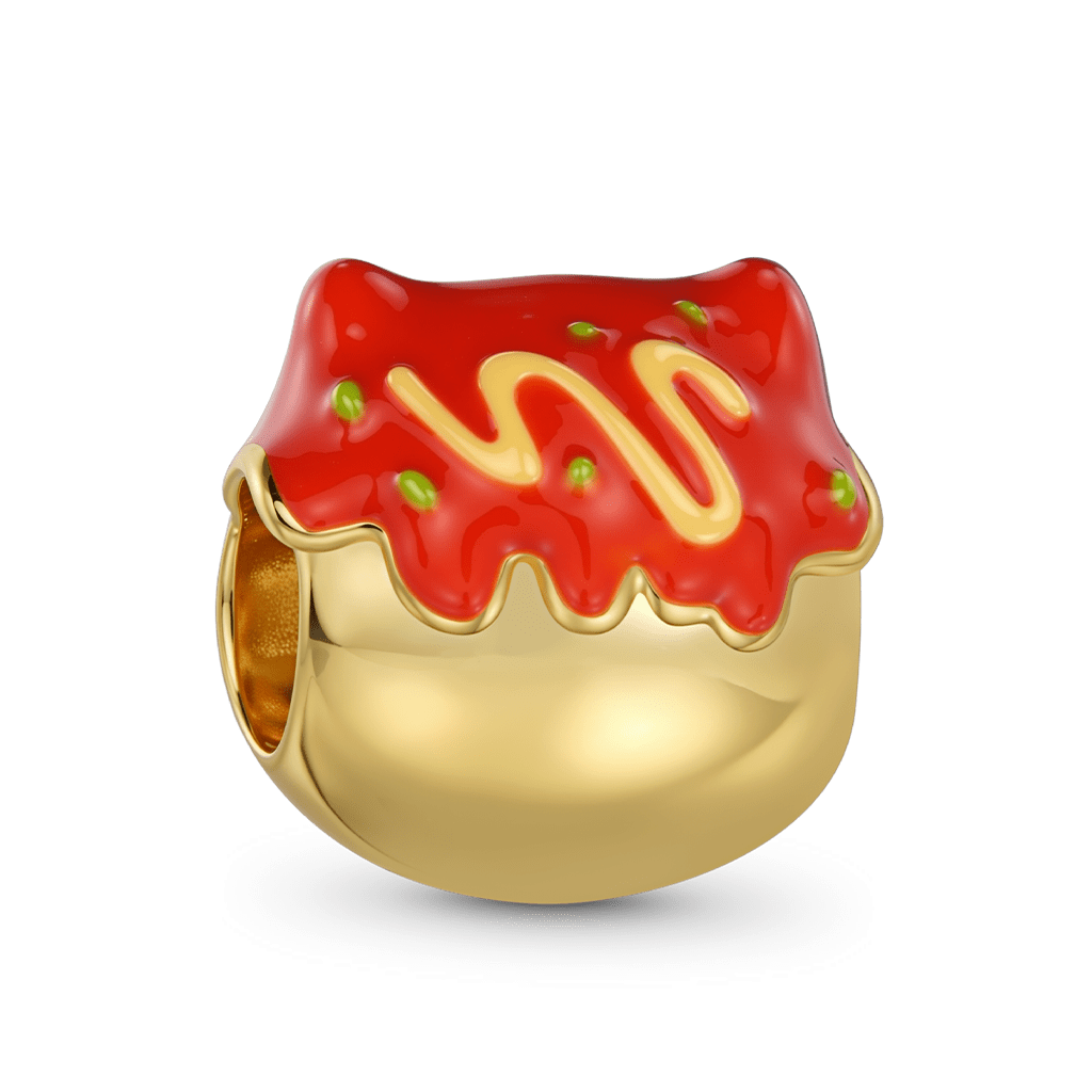 Cat Takoyaki Charm image number 4