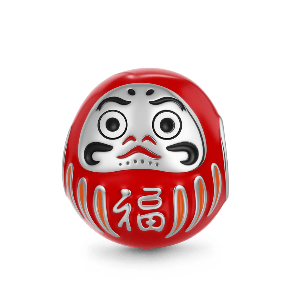 Japanese Daruma Charm image number 0