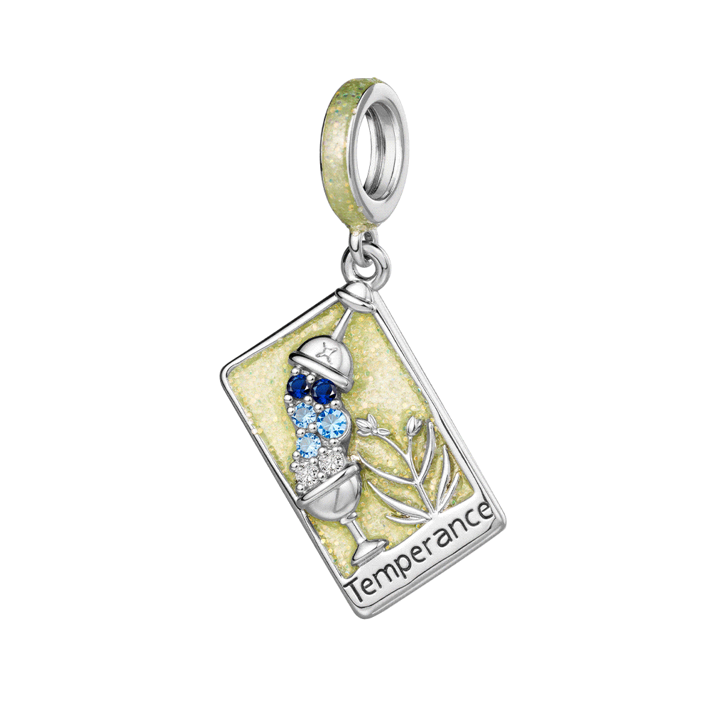Tarot Temperance Card Pendant image number 1