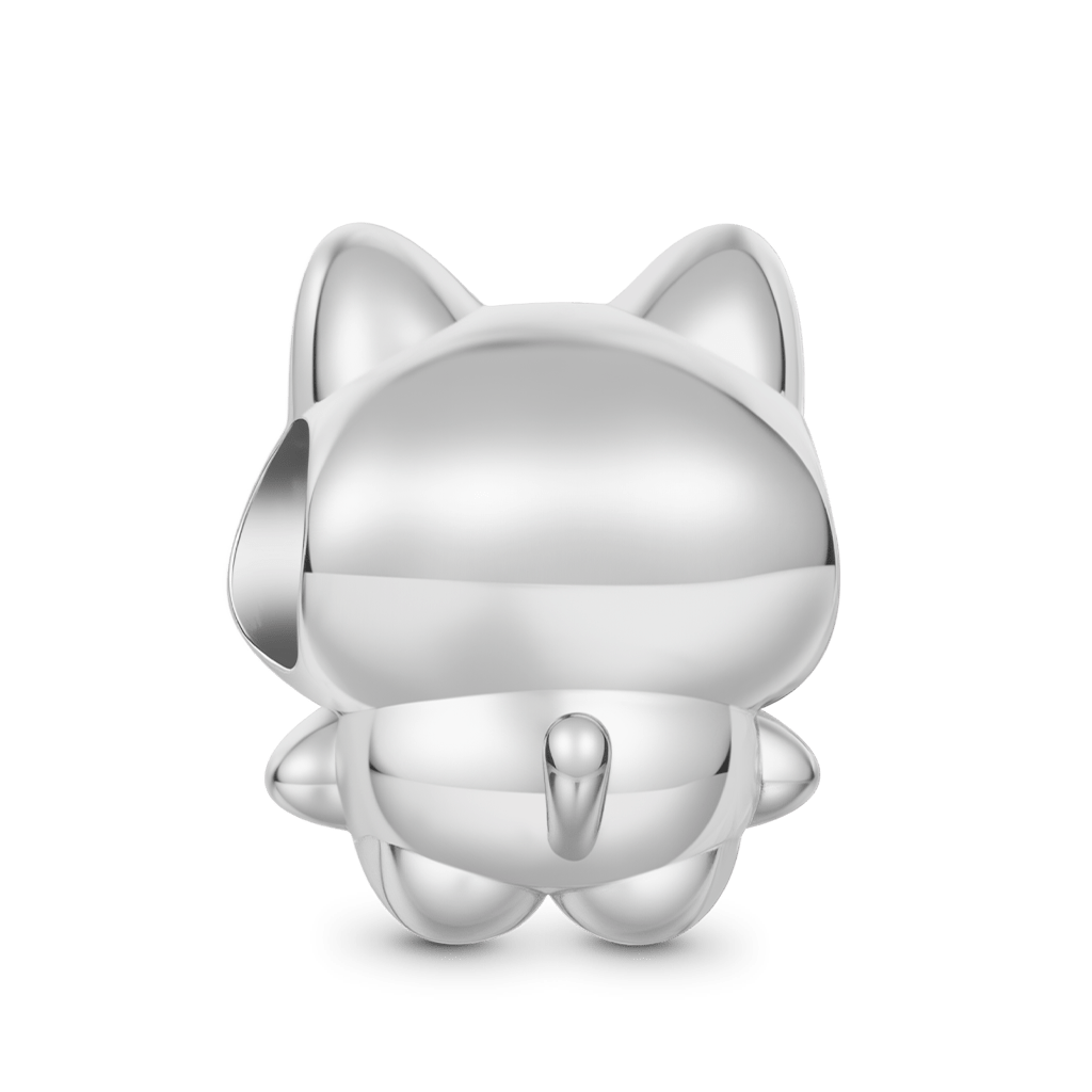 Cat Wearing Bib Charm image number 4