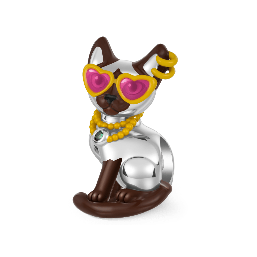 Siamese Cat Charm image number 0