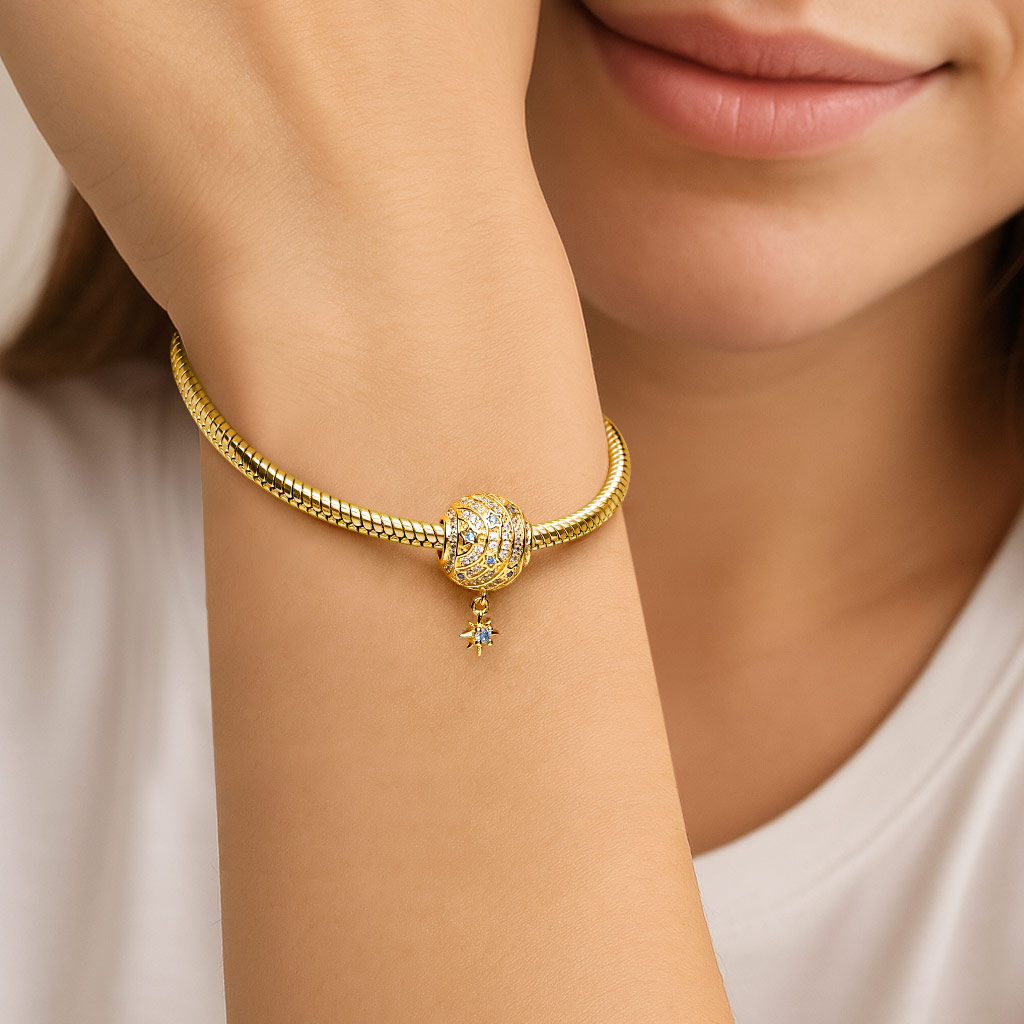 Starry Night Star Charm image number 1