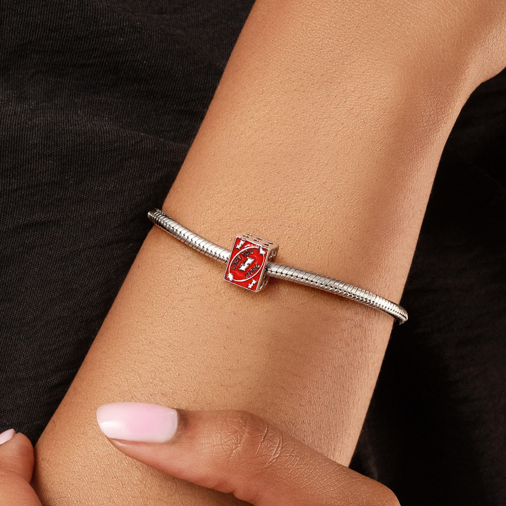 "Love You More" Card Charm image number 1