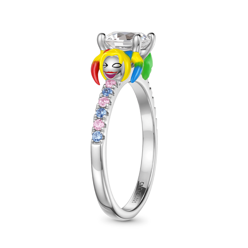 Harley Quinn & The Joker Ring image number 1