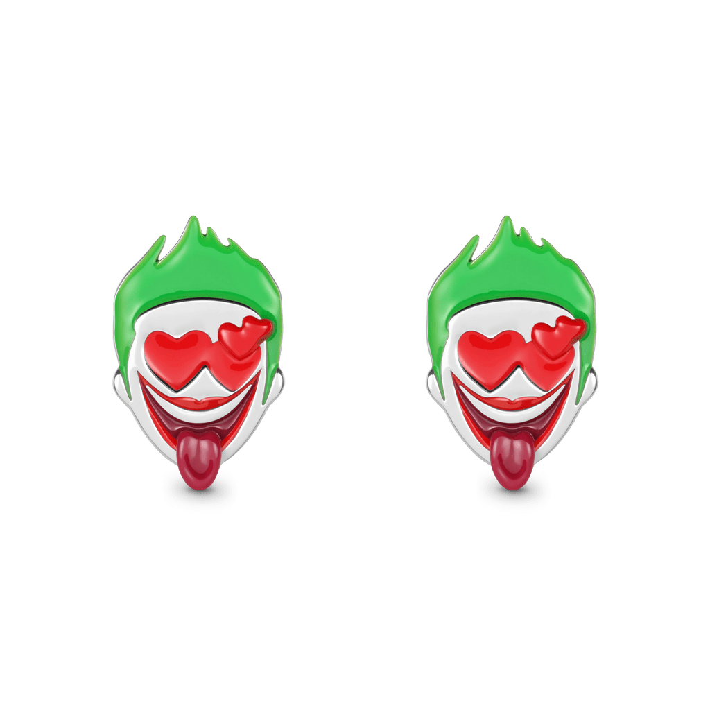 The Joker Stud Earrings image number 1