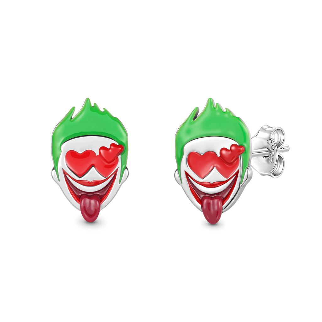 The Joker Stud Earrings image number 0