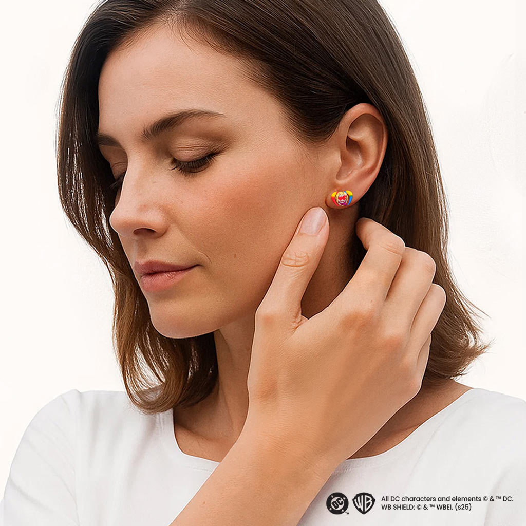 Harley Quinn Stud Earrings image number 3