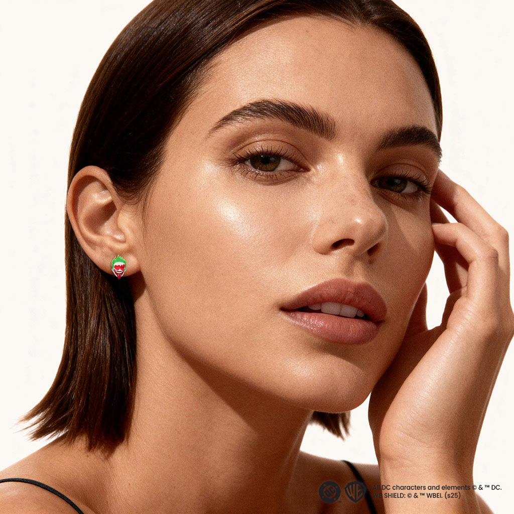 The Joker Stud Earrings image number 3