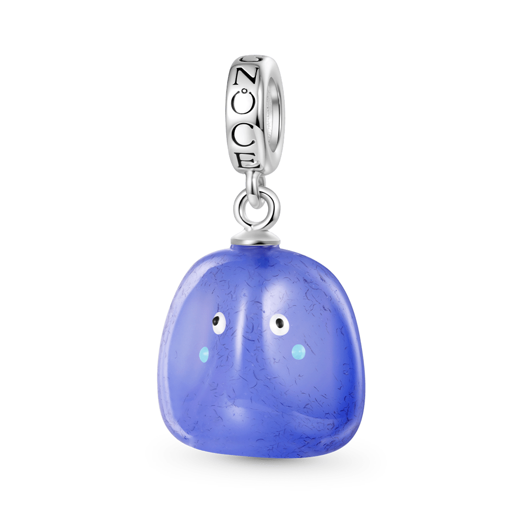 Blue Pet Stone Pendant image number 0