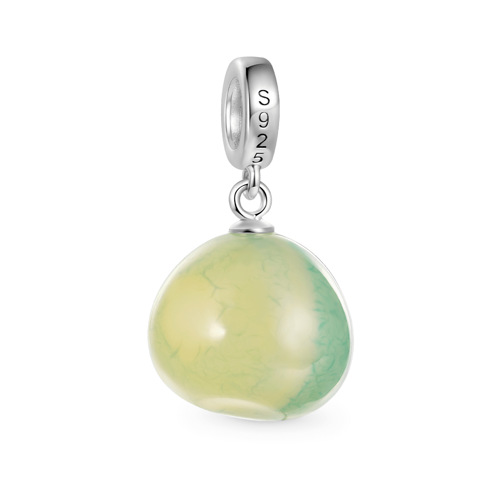 Pastel Green Pet Stone Pendant image number 4