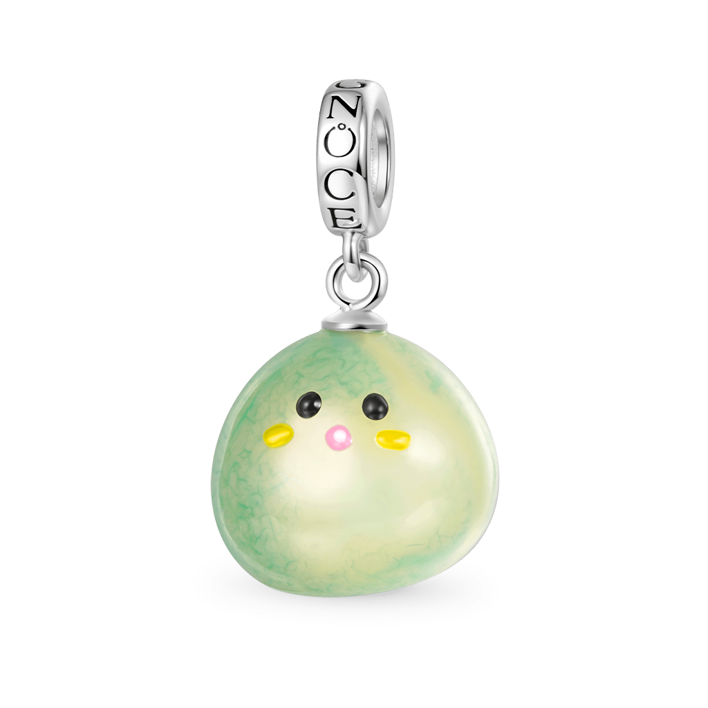 Pastel Green Pet Stone Pendant image number 0