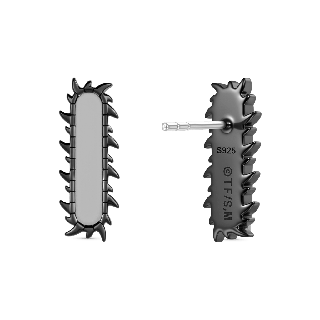 Chainsaw Man Stud Earrings image number 3