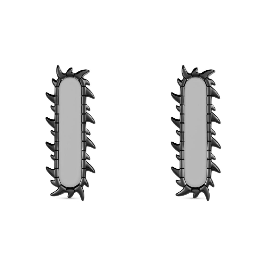 Chainsaw Man Stud Earrings image number 0